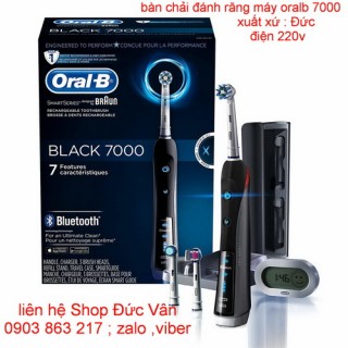 bàn chải đánh răng máy Oralb 7000