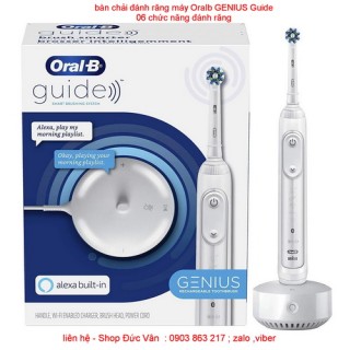 bàn chải đánh răng máy Oralb Guide-Alexa new