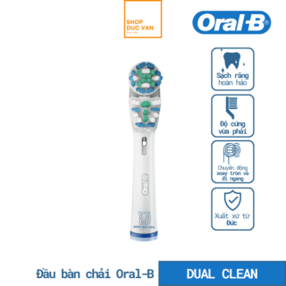 Đầu Bàn Chải Điện Oral-B Dual Clean Cho Răng Sạch Hoàn Hảo