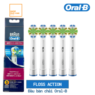 [ LOT OF 5 ] Oral-B FlossAction Electric Toothbrush Replacement Brush Heads Refill