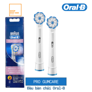 [ HỘP 2 CÁI ] Đầu Bàn Chải Điện Oral-B Pro GumCare Cho Răng Nướu Nhạy Cảm