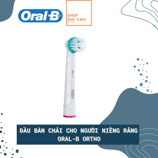 Oral-B Ortho Replacement Toothbrush Head – For People With Braces
