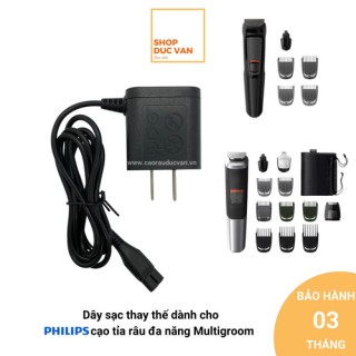 Power Charger Adapter Cord Replacement for Philips Multigroom Series 3000 MG3710 MG3720 MG3730 Series 5000 MG5720 MG5730 MG5740