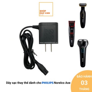 Power Charger Adapter Cord Replacement for Philips Norelco Axe Shaver Groomer Trimmer XA2029 XA4003 XA913