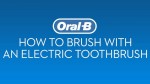 How to brush your teeth with an electric toothbrush