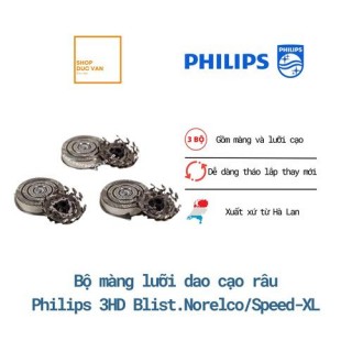 Shaver Head Replacement for Philips 3HD Blist.Norelco / Speed-XL 8138X 8140XL 8150XL 8151XL 8160XL 8171XL 8175XL 8240XL 8250XL 8251XL 8260XL