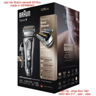 shaver BraUn series 9 9376cc MADE IN GERMANY