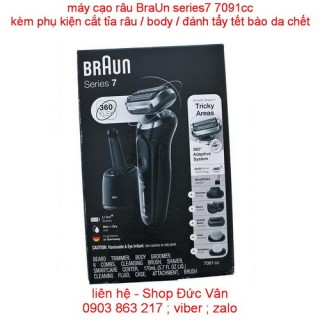 shaver BraUn series7 7091cc MADE IN GERMANY