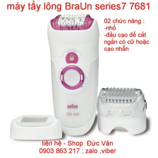 Braun epilator series7 7681