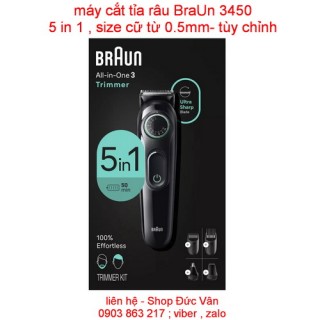 Beard trimmer BraUn 3450