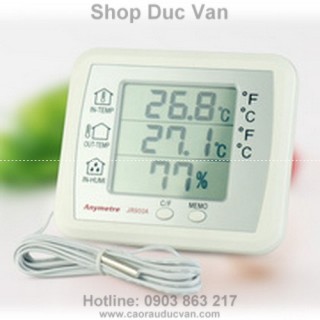 Digital LCD thermometer hygrometer indoor/outdoor