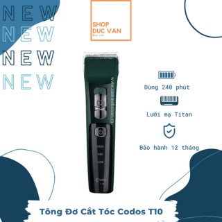 Codos T10 Professional Adult Hair Clipper Hair Salon Electric Clipper Electric Fader Razor Blade Rechargeable